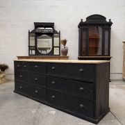 Workshop furniture from the early 20th century.