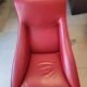Doda Molteni leather armchairs and pouf