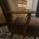 "Cocktail" Armchair 1950 – Compass Legs & Firm Spring Seat
