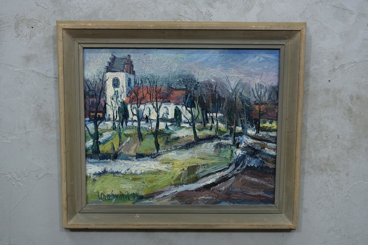 Uno Svärd, Swedish modern landscape, 1954