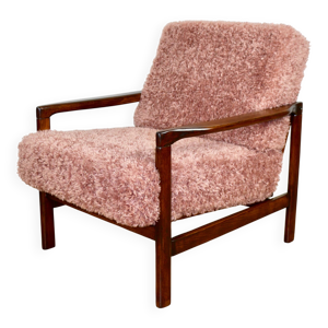 Fauteuil en bois vintage