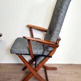 Pair of scandinavian mechanism armchairs from the 1970s