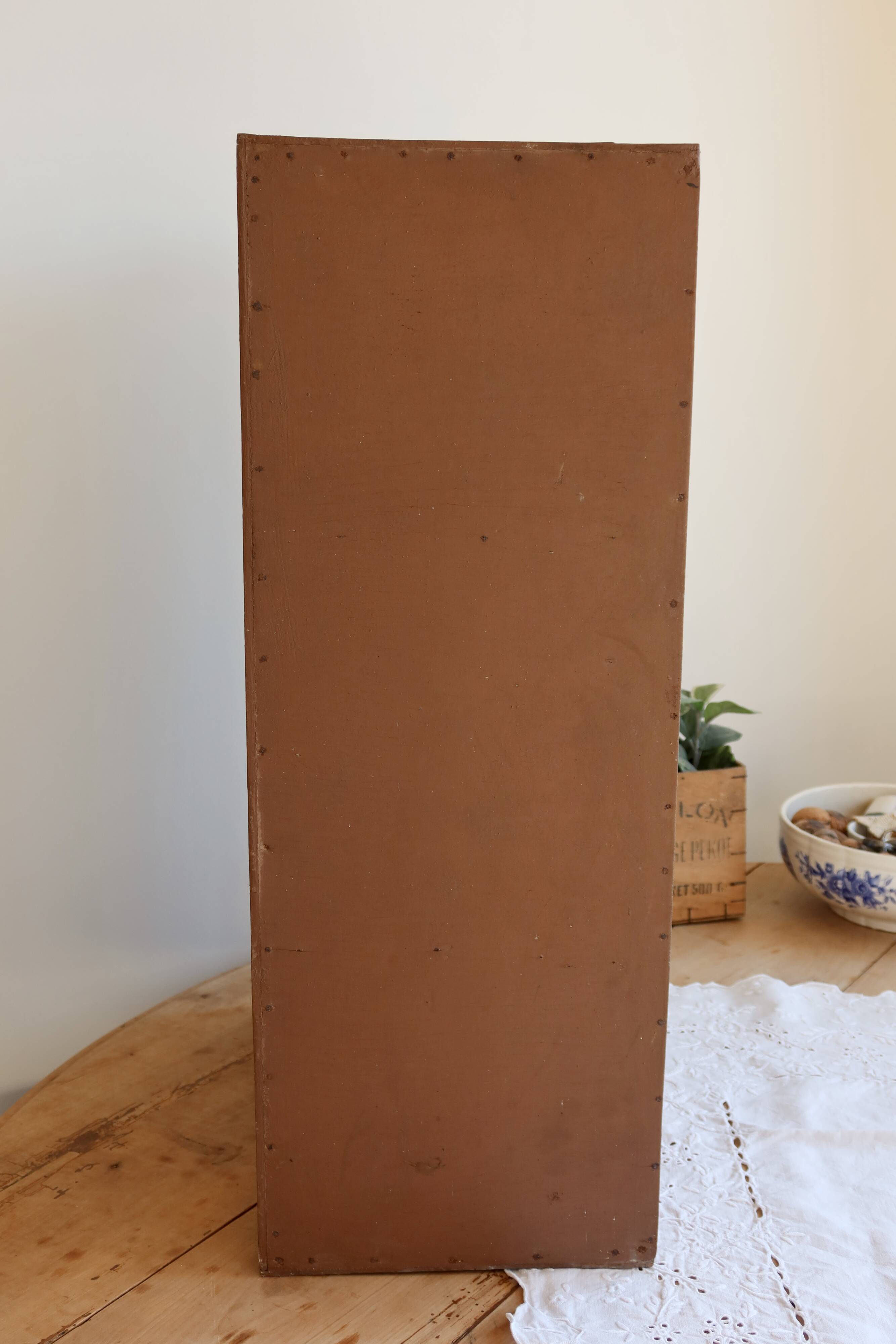 Antique painted wooden storage furniture