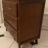 Commode vintage pieds compas