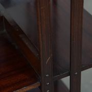 Antique English Wooden Book Carousel on Wheels – Late 19th Century