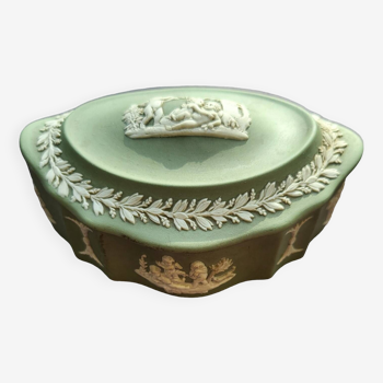 Boîte Wedgwood vert amande