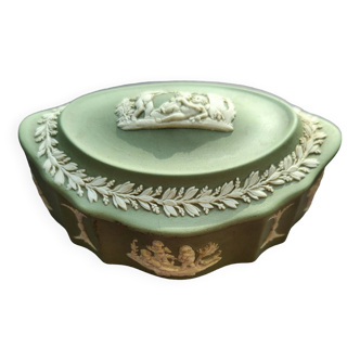 Boîte Wedgwood vert amande