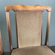 Set of 4 vintage wooden dining chairs 60s
