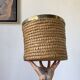 Rattan basket 1970, Italy