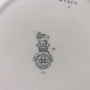 Series of 6 mismatched dessert plates (Salins/Royal Doulton)