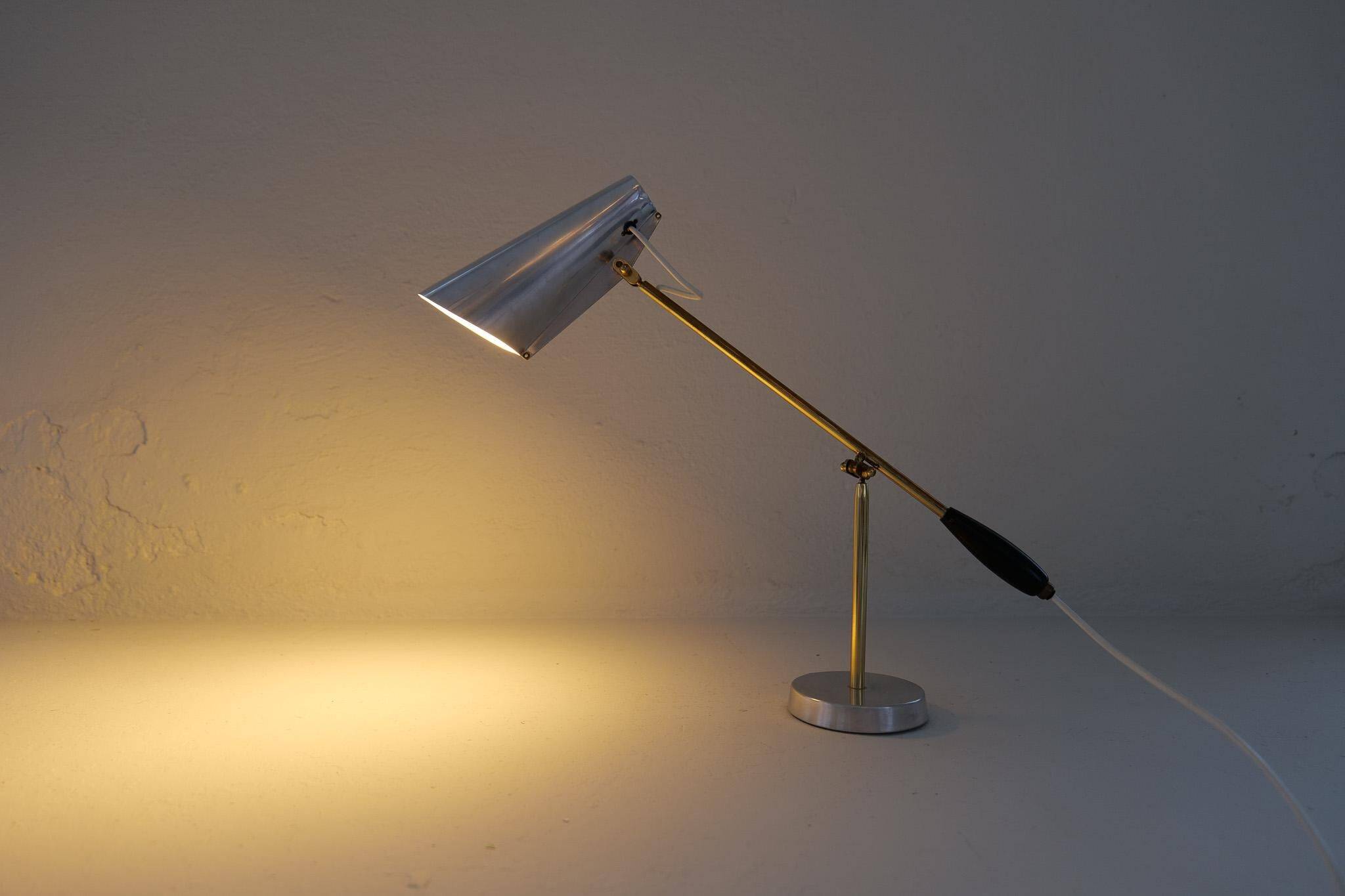 Lampe de table Birger Dahl « Birdy » des années 1950 au style midcentury modern pour Sonnico Norvège