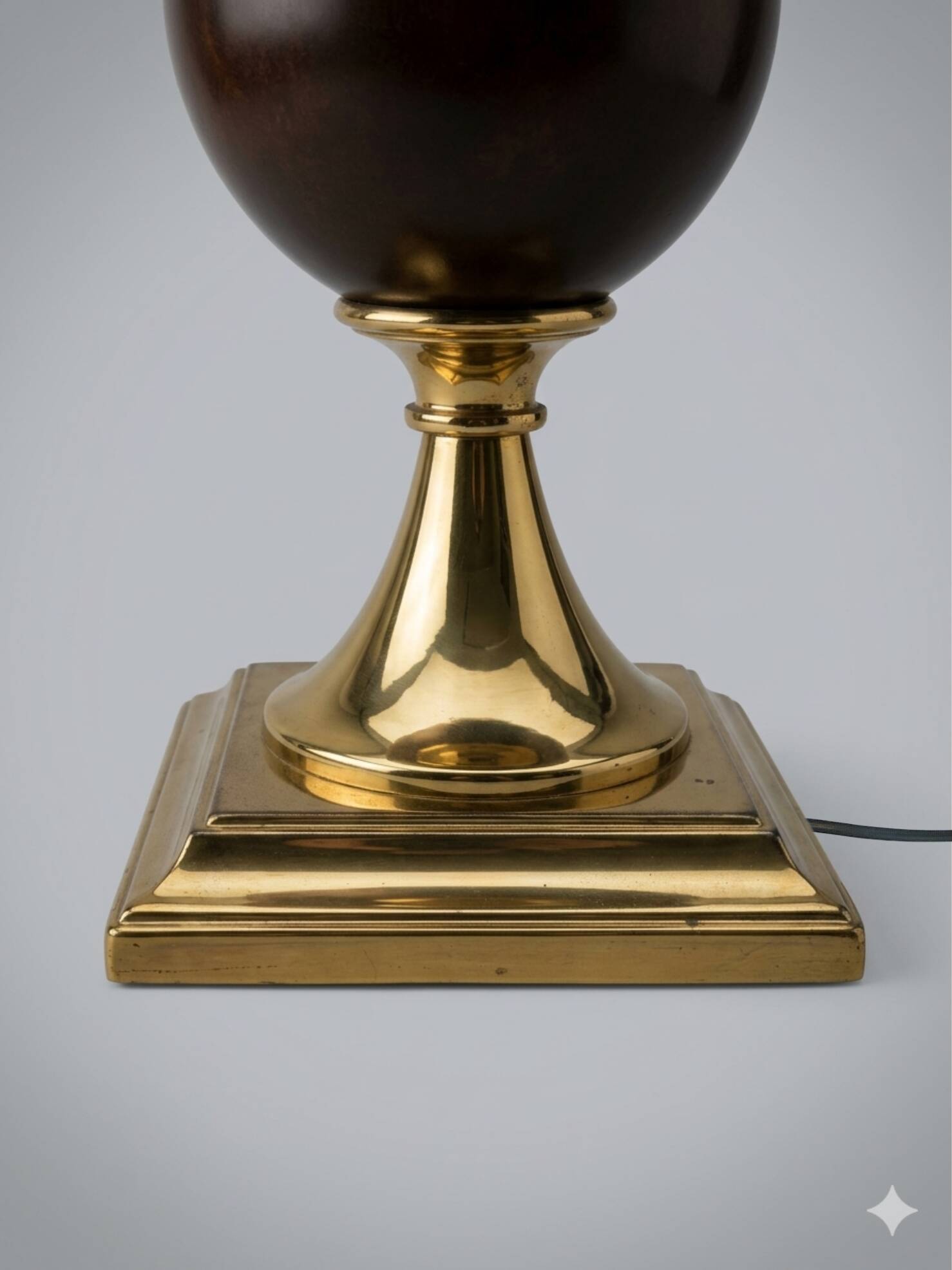 Deknudt table lamp – Brass & ceramic – Neoclassical style – Ref 3615/1