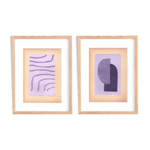 duo de peintures sur