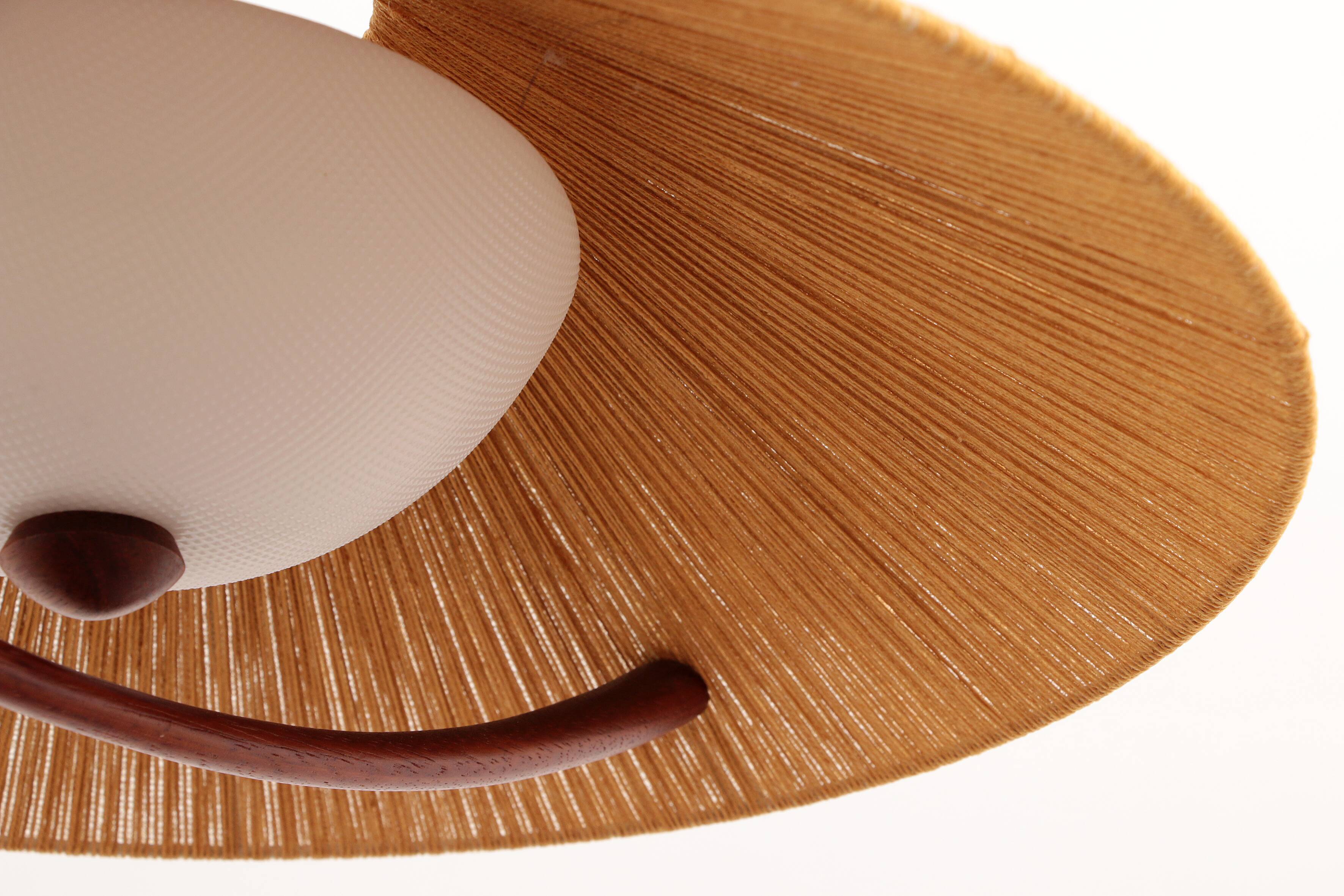 Vintage Temde Hanging Lamp with Plexi Glass, 1960