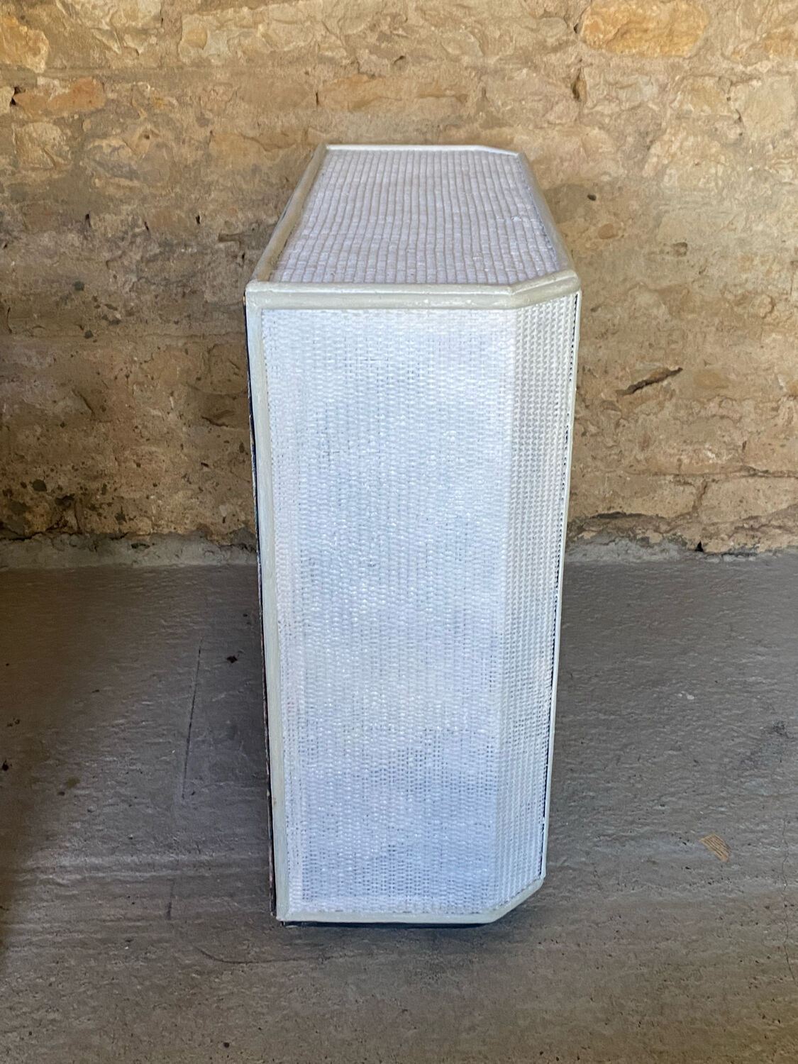 Rattan chest of drawers