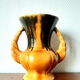 Vase with double ceramic handles 1960