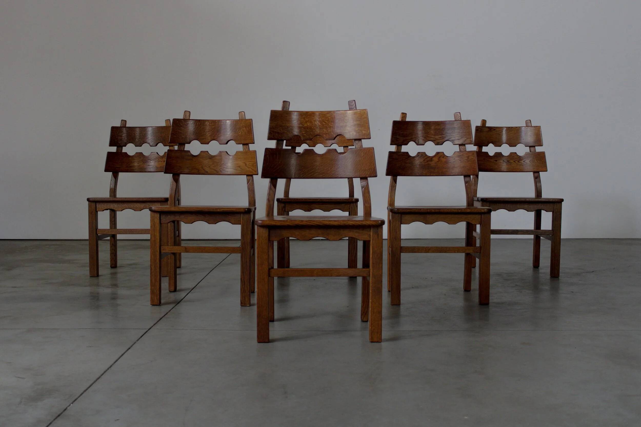 Dining chairs by Henning Kjærnulf - Denmark 1960s