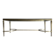 Maison Bagues coffee table in brass, 1960s