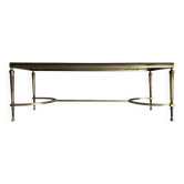 Maison Bagues coffee table in brass, 1960s