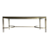 Maison Bagues coffee table in brass, 1960s