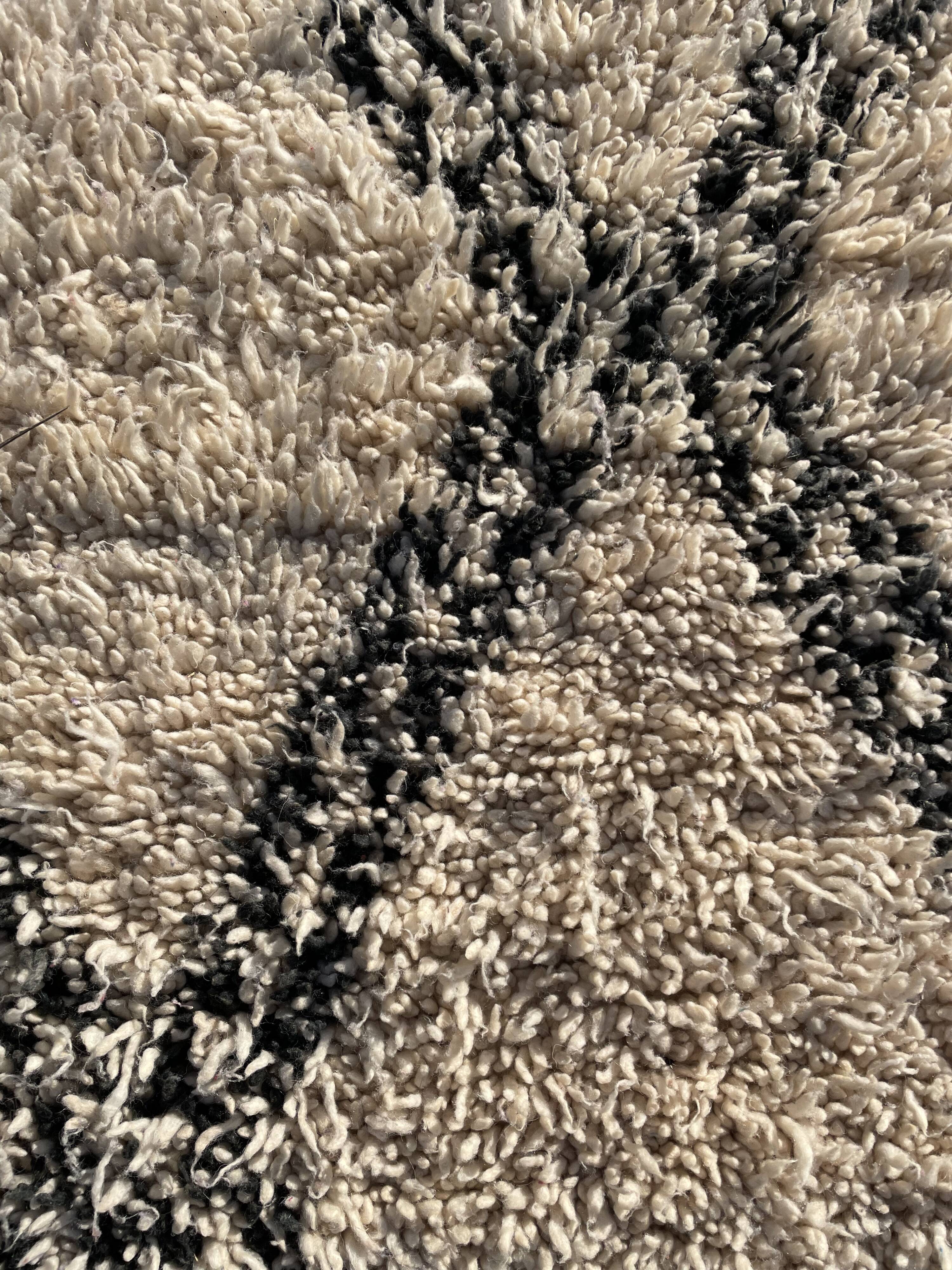 Berbere carpet beni ouarain old diamonds 155x300 cm