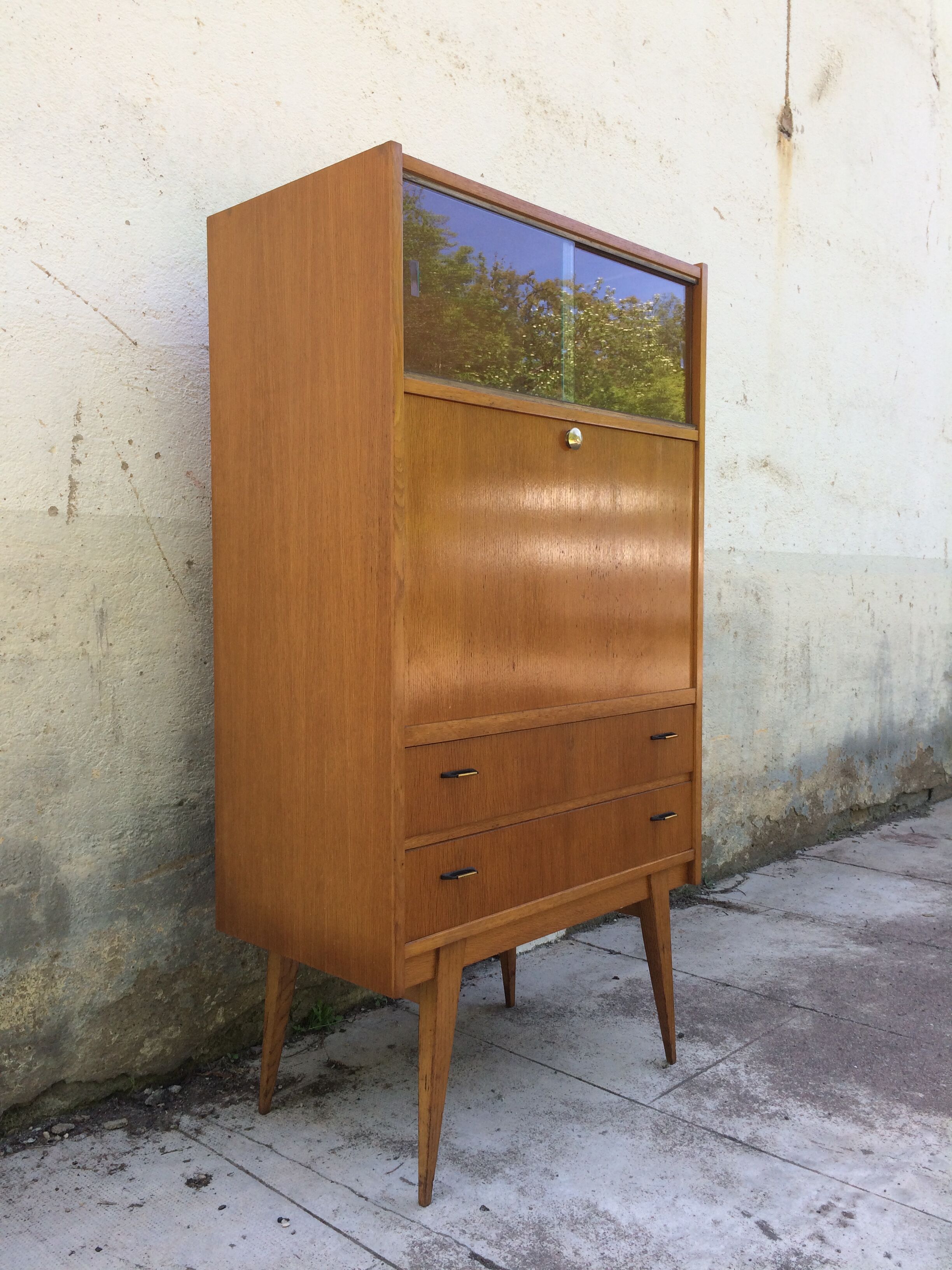 Secretary vintage compass feet