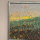 Original Swedish Oil On Canvas – “Bryum Argenteum” By Bruno Wiklund – Dated 1985 – Vintage & Framed – 45 × 37 Cm (17.7" × 14.6")