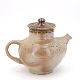 Large stoneware teapot by Pierre Digan, La Borne 1960s