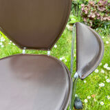 Chaises design Italien Effezeta en cuir