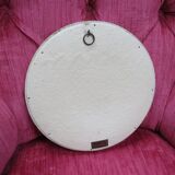 Vintage english butlers porthole convex mirror