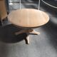 Round table central piece in cherry tree