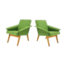 Pair of lounge chairs. czechoslovakia, 60s