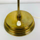Lampe laiton art déco, années 40 