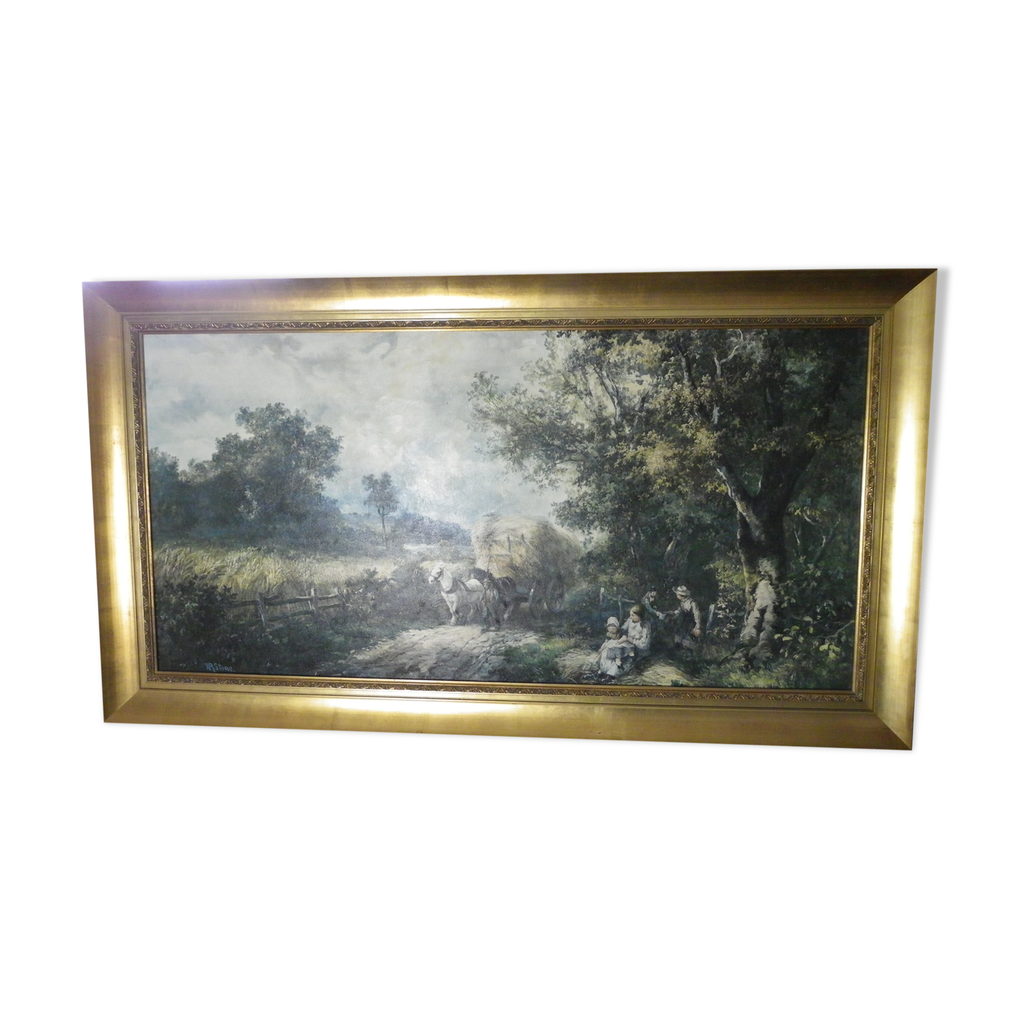 Painting on canvas reproduction