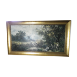 Painting on canvas reproduction