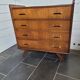 Vintage 60s oak chest of drawers