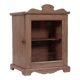 Bedside showcase small pink furniture old teak piece and original patina india