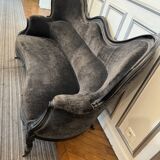 Set of sofa + 2 restored Napoleon III armchairs