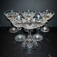 Set of 6 vintage champagne glasses in cut crystal SAINT-LOUIS? LEMBERG?