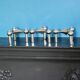 Trio of 1960's vintage candle holder by Stoff Nagel