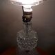 Lampe cristal transluside de 1960 a70s