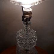 Transludid crystal lamp from 1960 a70s