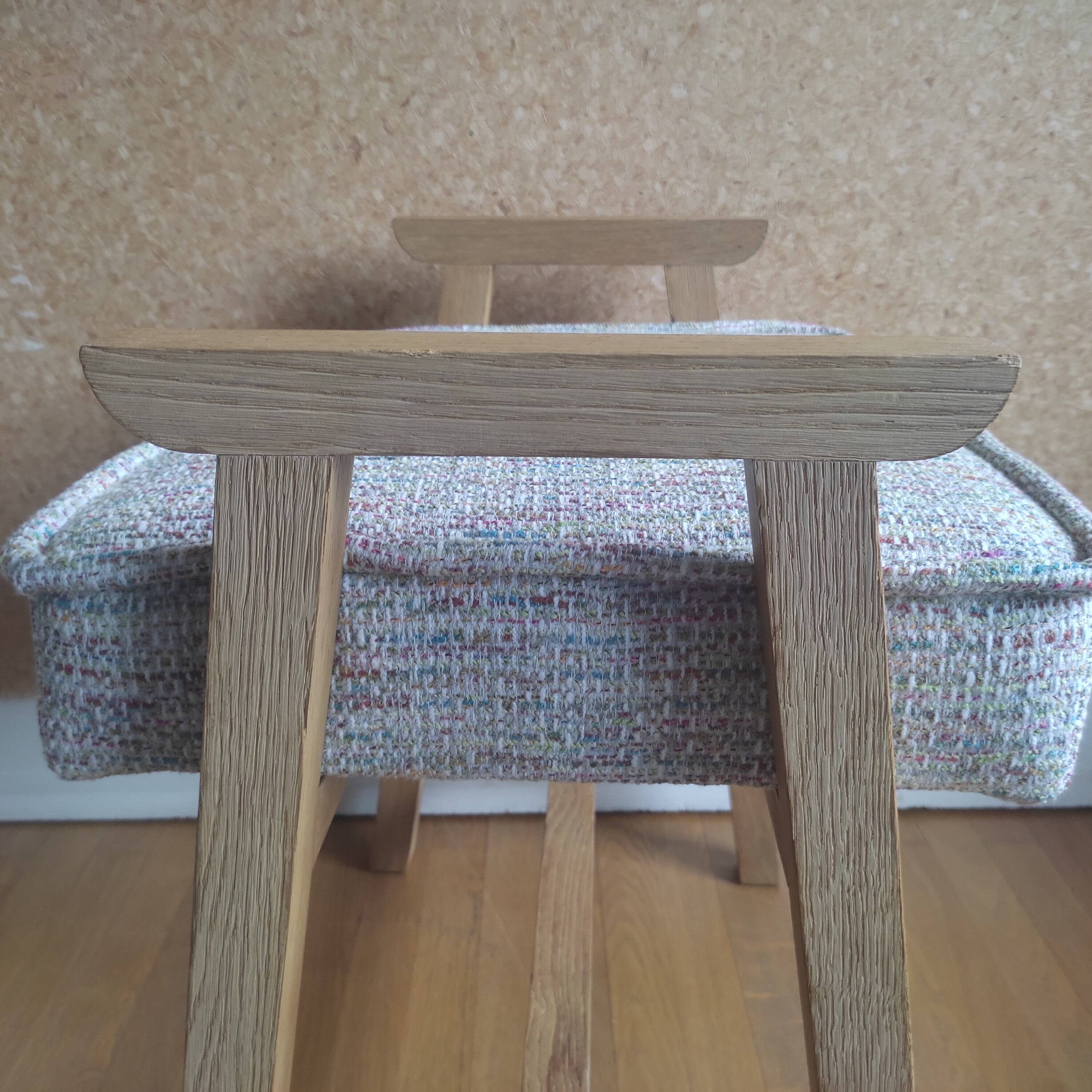 Tabouret Guillerme et Chambron