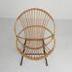Vintage Rohe Noordwolde bamboo chair, 1960s