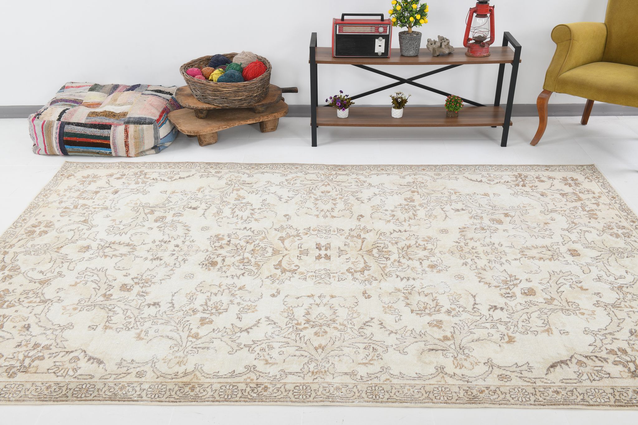 6x10 classic oriental vintage rug 189x297cm