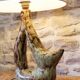 Ceramic lamp base