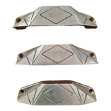 Set of 3 art deco handles
