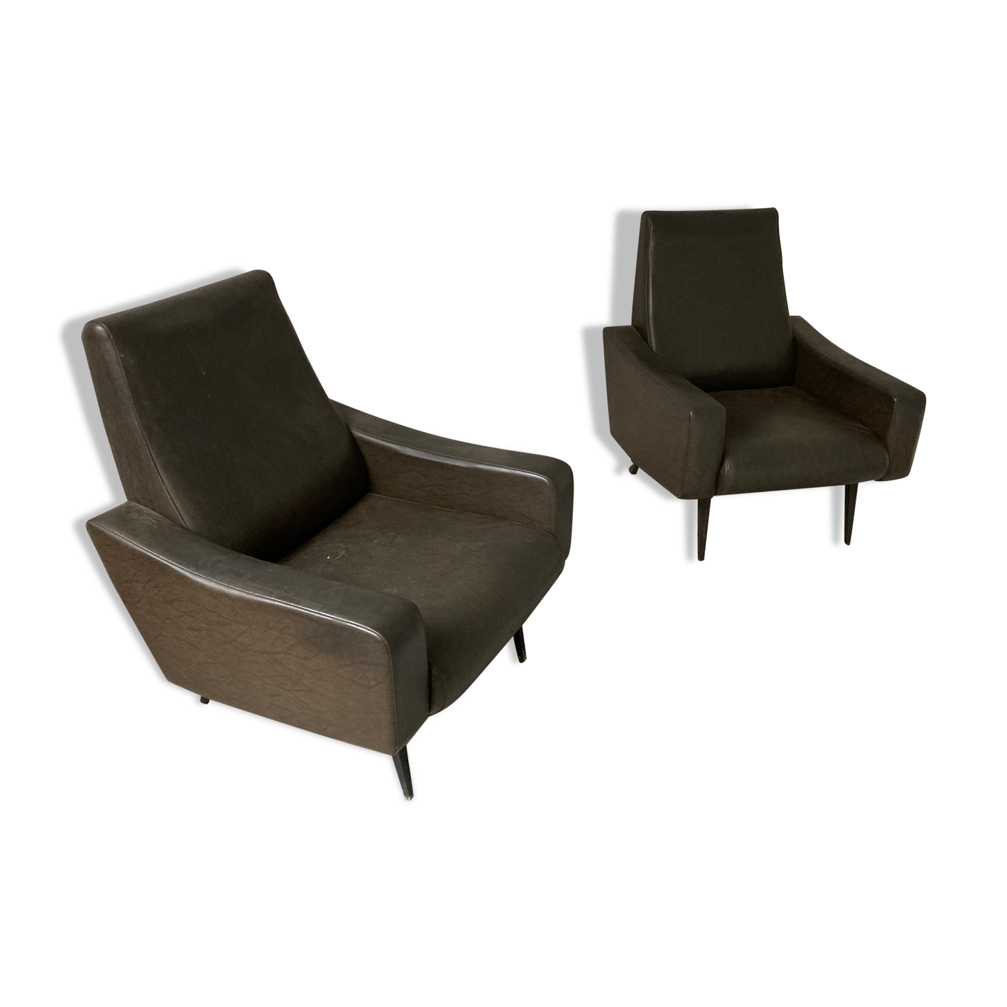 Pair of 50's armchairs