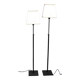 Paire de lampadaires vintages