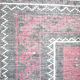 Kazak carpet with a geometric medallion design – Late 20th century 136 x 72 cm